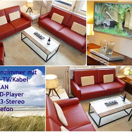 3-zimmer-ferienwohnung Deichwiese 1-3 Personen * Вестерланд